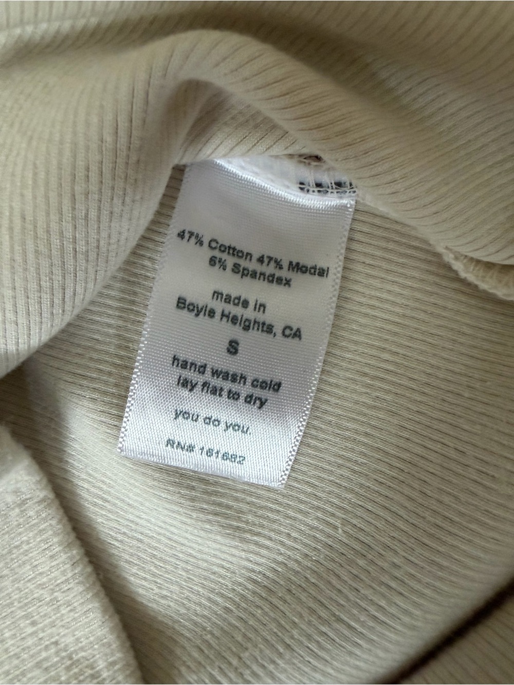 Perfect WhiteTee brand Ribbed Tank Top Small NEW - Picture 4 of 5